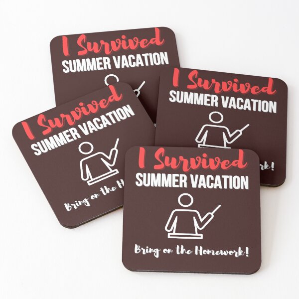 Item preview, I Survived Summer Vacation... Bring on the Homework! designed and sold by EVA4designs.