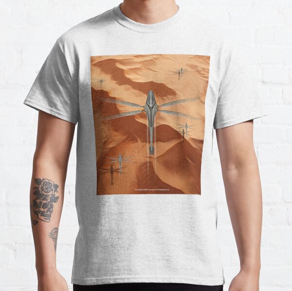 Item preview, Ornithopters flying over the desert of Arrakis designed and sold by Andrew Shishkin.