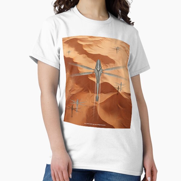 Item preview, Ornithopters flying over the desert of Arrakis designed and sold by Andrew Shishkin.
