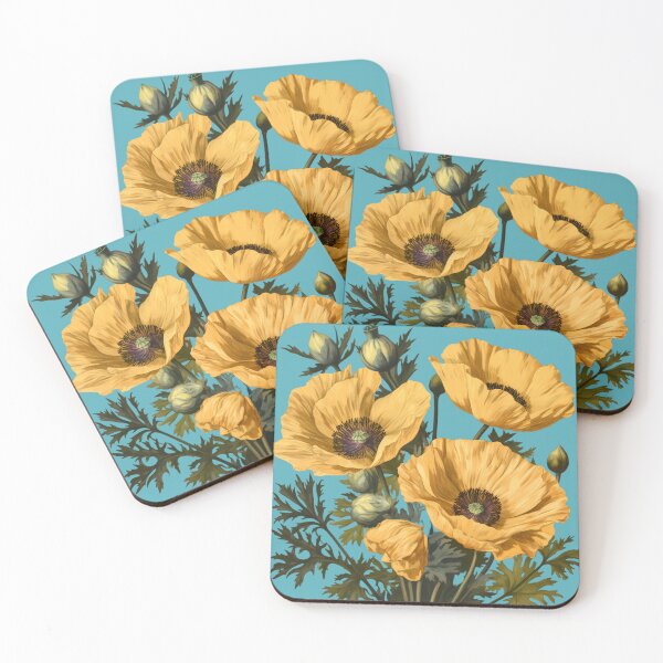 Item preview,  A Bunch Yellow Poppies  designed and sold by HouseOfRosy.