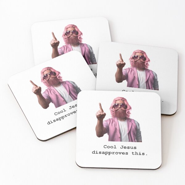 Item preview, Cool Jesus disapproves this. designed and sold by TheOddBotShop.