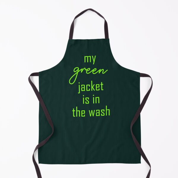 Item preview, my green jacket is in the wash - funny golf - NEON green text designed and sold by EmeraldeaArt.