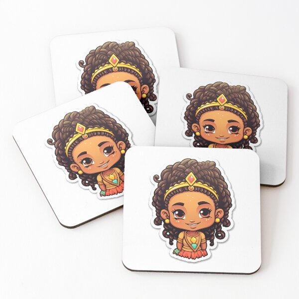 Item preview, Kawaii African Queen Kawaii Princess designed and sold by PrincessJessieJ.
