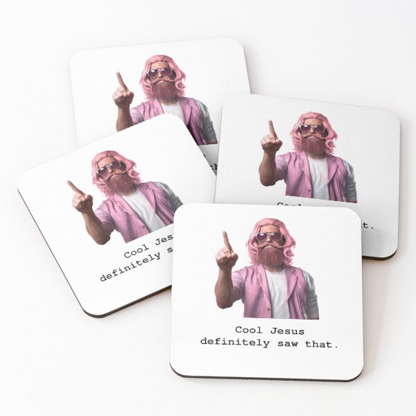 Item preview, Cool Jesus definitely saw that. designed and sold by TheOddBotShop.