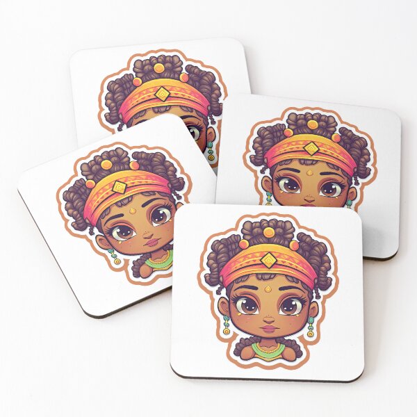 Artikelvorschau, Kawaii African Queen Kawaii Princess entworfen und verkauft von PrincessJessieJ.