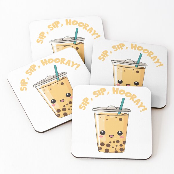 Item preview, Sip, Sip, Hooray Boba Tea designed and sold by VMPrinting.