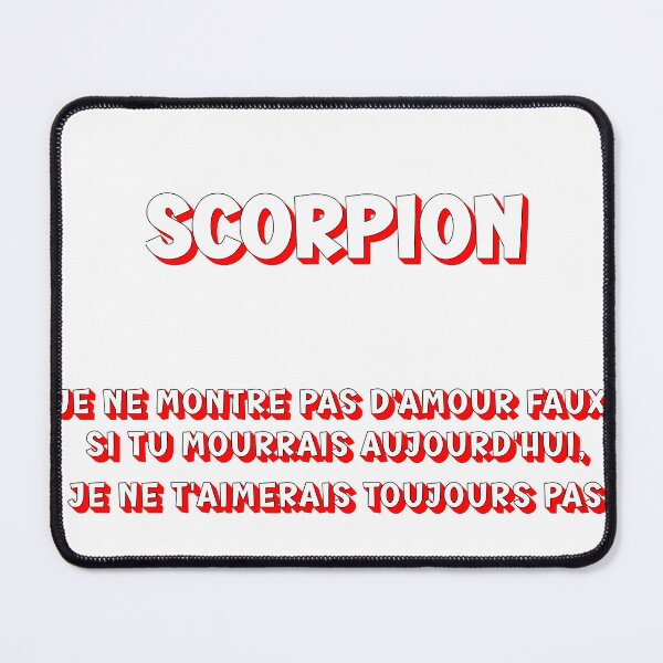 Item preview, Scorpio quote: I don't show fake love... By Jonathan P. designed and sold by JonathanP514.
