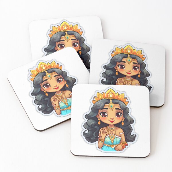 Artikelvorschau, Kawaii Indian Queen Kawaii Princess entworfen und verkauft von PrincessJessieJ.