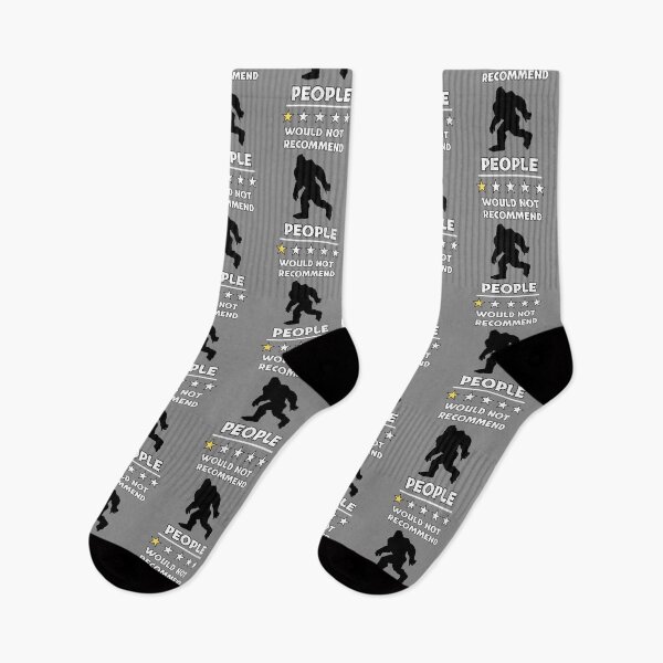 Item preview, Bigfoot Funny People Rating - People Would Not Recommend  designed and sold by elvisg03.