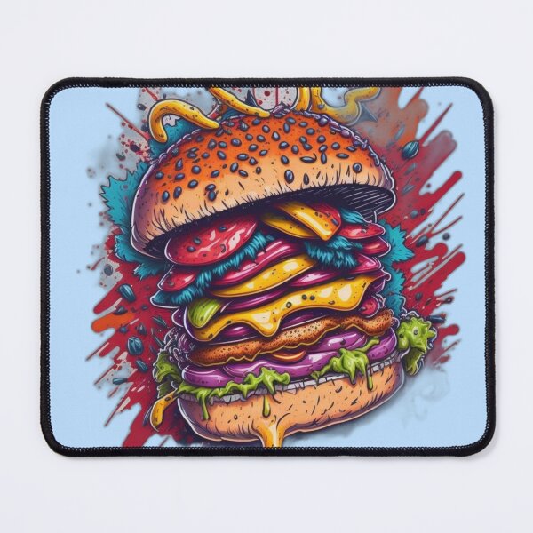 Item preview, Juicy Crispy Burger Design designed and sold by AmazingShop12.