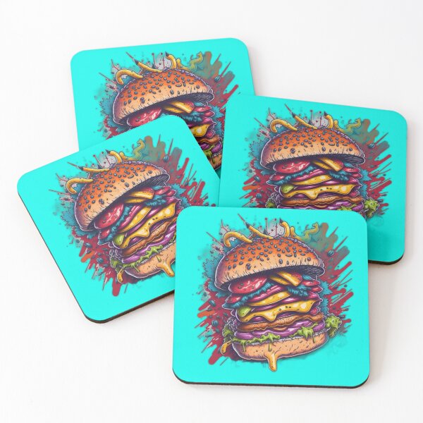 Item preview, Juicy Crispy Burger Design designed and sold by AmazingShop12.