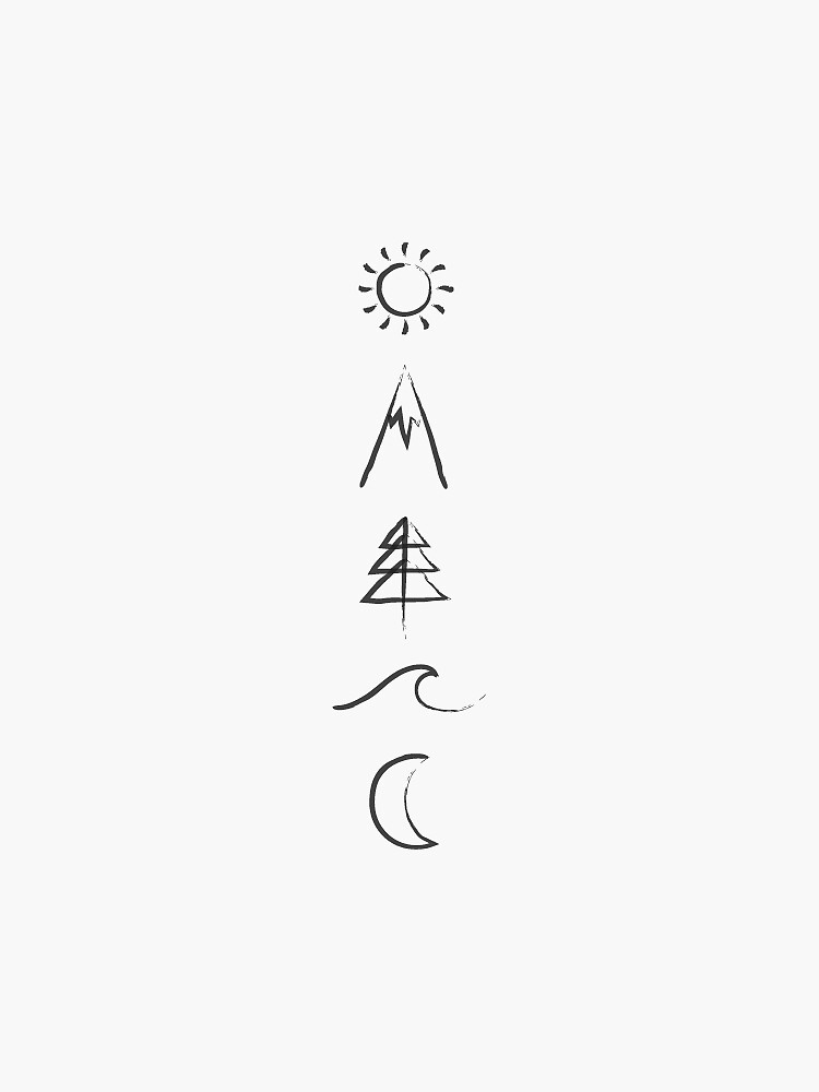 Earthly Symbols by MacrocosmDesign