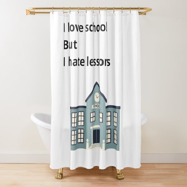 Item preview, I love school designed and sold by GrafiWear.