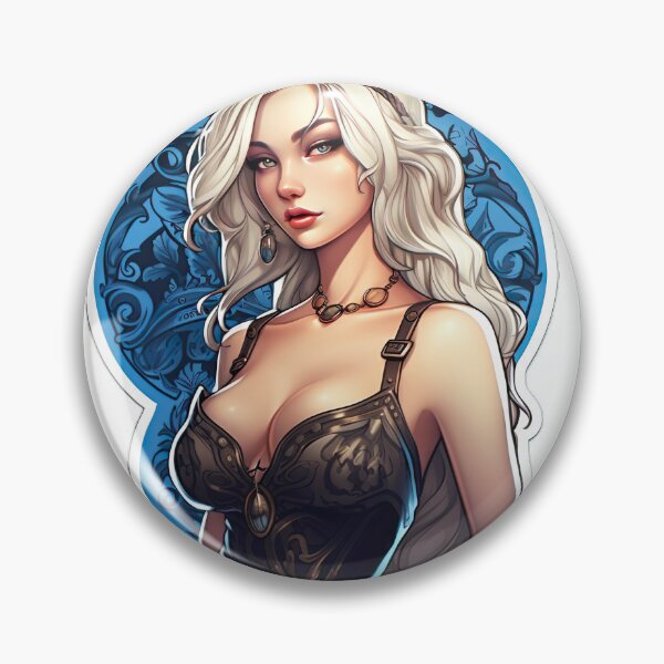 Item preview, Femme Fatale in Black Sticker  designed and sold by PrincessJessieJ.