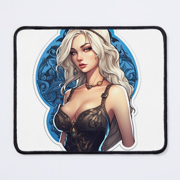Item preview, Femme Fatale in Black Sticker  designed and sold by PrincessJessieJ.
