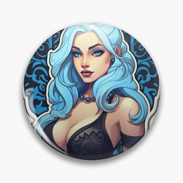Item preview, Femme Fatale in Black Sticker  designed and sold by PrincessJessieJ.