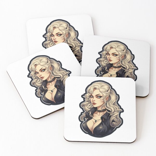 Item preview, Femme Fatale in Black Sticker  designed and sold by PrincessJessieJ.