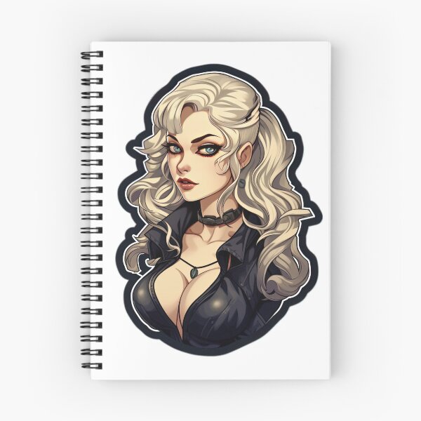 Item preview, Femme Fatale in Black Sticker  designed and sold by PrincessJessieJ.