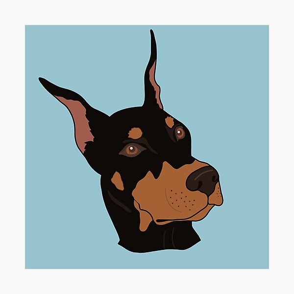 Item preview, Black Doberman Pinscher  designed and sold by KantstandyaC.