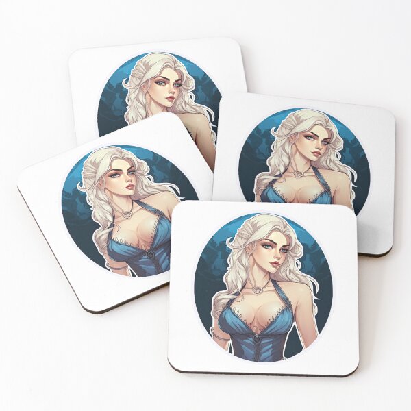 Item preview, Femme Fatale in Blue Sticker  designed and sold by PrincessJessieJ.