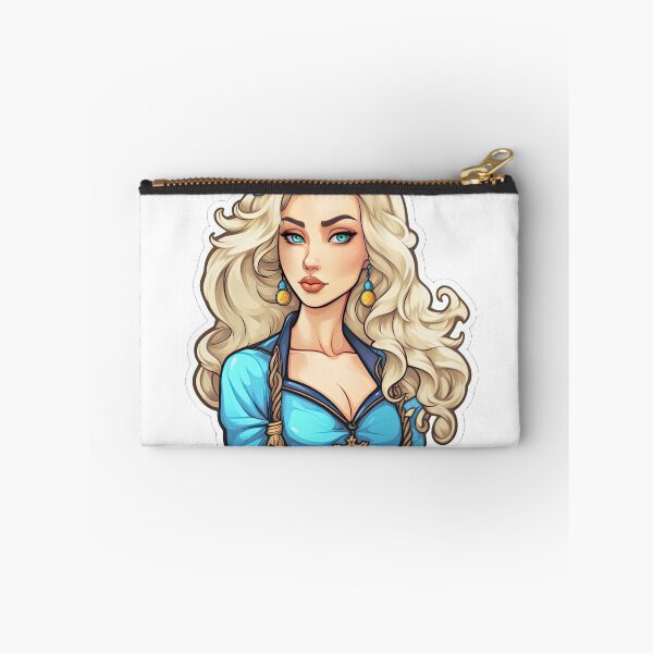 Item preview, Femme Fatale in Blue Sticker  designed and sold by PrincessJessieJ.