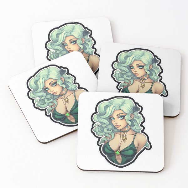 Item preview,  Femme Fatale in Green Sticker  designed and sold by PrincessJessieJ.