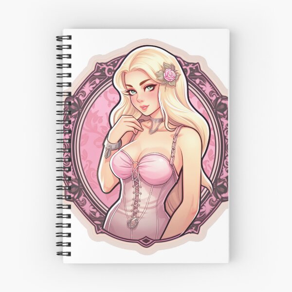 Item preview, Femme Fatale in Pink Sticker  designed and sold by PrincessJessieJ.