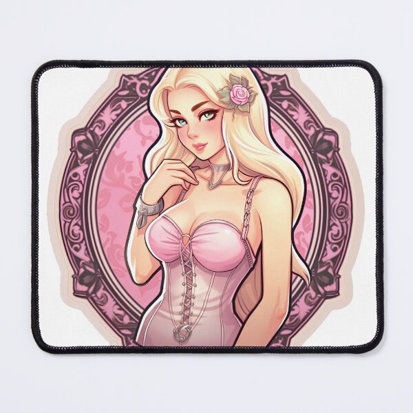 Item preview, Femme Fatale in Pink Sticker  designed and sold by PrincessJessieJ.