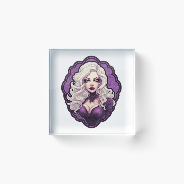 Item preview, Copy of Femme Fatale in Purple Sticker  designed and sold by PrincessJessieJ.