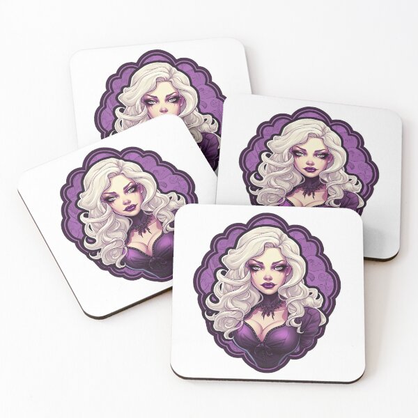 Item preview, Copy of Femme Fatale in Purple Sticker  designed and sold by PrincessJessieJ.