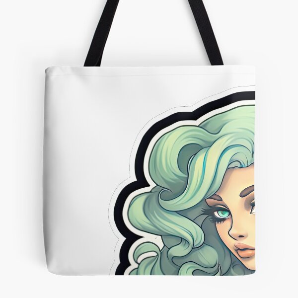 Item preview,  Femme Fatale in Green Sticker  designed and sold by PrincessJessieJ.