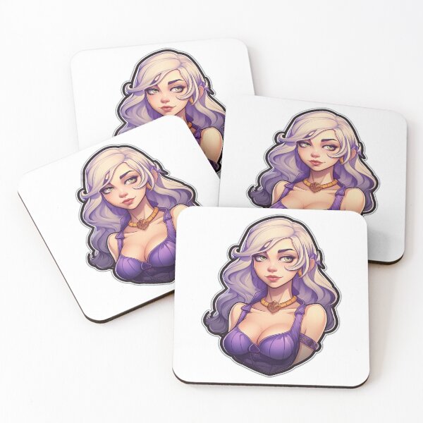 Item preview, Copy of Femme Fatale in Purple Sticker  designed and sold by PrincessJessieJ.