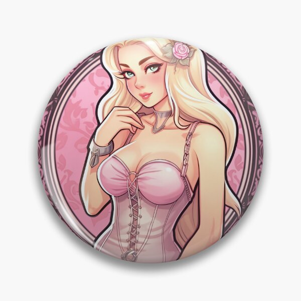 Item preview, Femme Fatale in Pink Sticker  designed and sold by PrincessJessieJ.