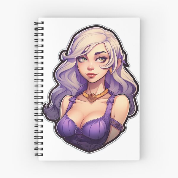Item preview, Copy of Femme Fatale in Purple Sticker  designed and sold by PrincessJessieJ.