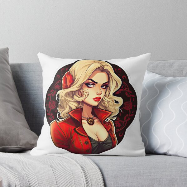 Item preview, Femme Fatale in Red Sticker  designed and sold by PrincessJessieJ.