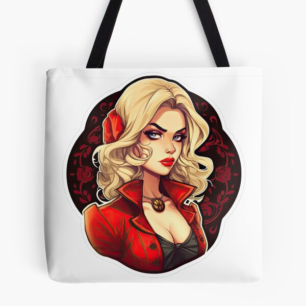 Item preview, Femme Fatale in Red Sticker  designed and sold by PrincessJessieJ.