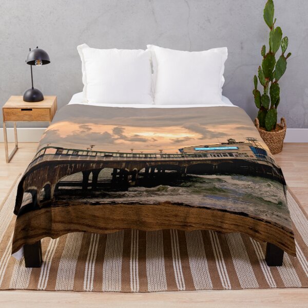 Item preview, Bournemouth Pier And Beach Dorset England designed and sold by AndyEvansPhotos.