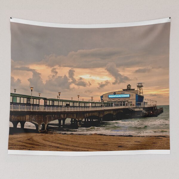 Item preview, Bournemouth Pier And Beach Dorset England designed and sold by AndyEvansPhotos.