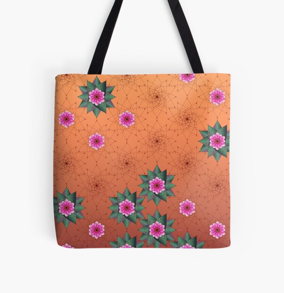 Blooming Desert Allover-Print Tote Bag