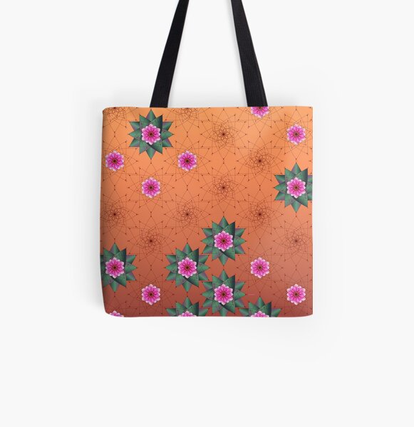 Blooming Desert All Over Print Tote Bag