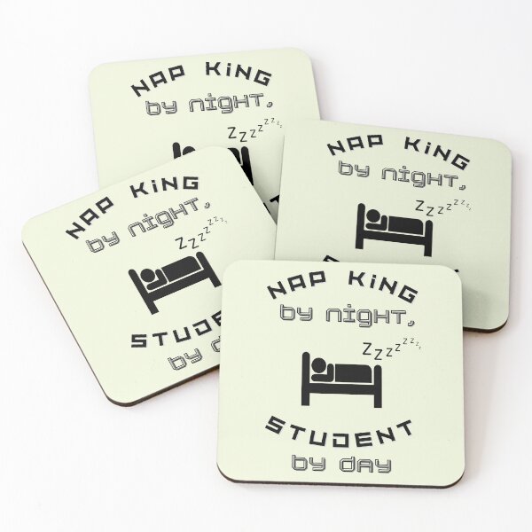 Item preview, Nap King by Night, Student by Day designed and sold by EVA4designs.