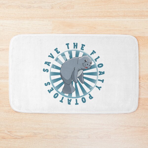 Item preview, Save The Floaty Potatoes Funny Manatee designed and sold by DizzyShirts1.