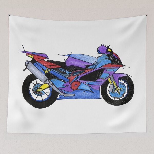 Item preview, Motor Bike Biker Design Art Gift Motor sports designed and sold by HighArtDesigns.