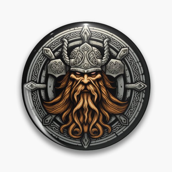 Item preview, Viking Shield - Nordic Norse Valhalla designed and sold by Odd World.