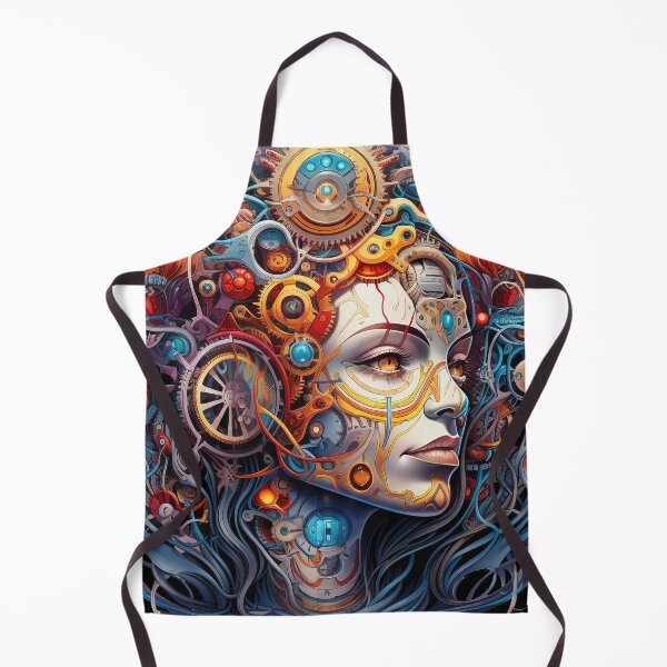 Item preview, Psychedelic DMT Art Machine Elf designed and sold by Trippinink-.