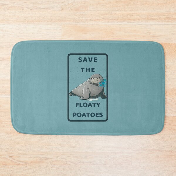 Item preview, Save The Floaty Potatoes Funny Manatee designed and sold by DizzyShirts1.