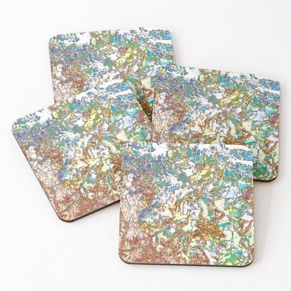 Item preview, Fractured Continents designed and sold by MadameXimon.