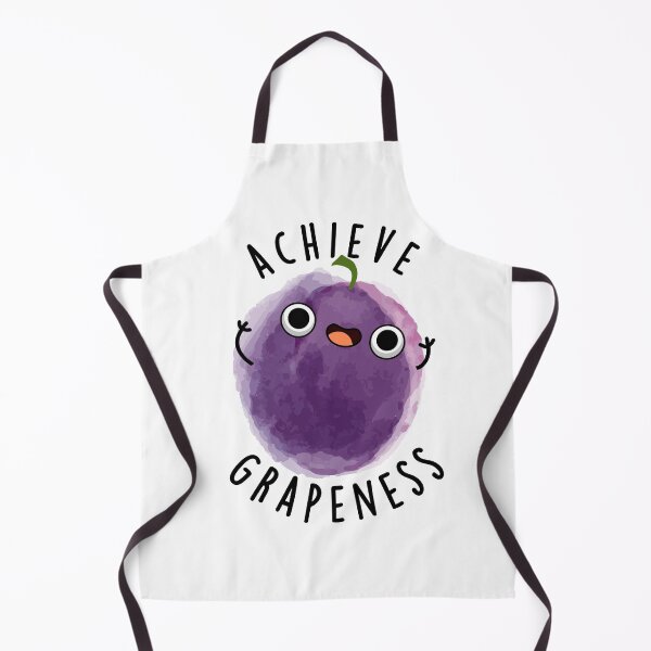 Item preview, Achieve Grapeness Positive Grape Puns designed and sold by punnybone.