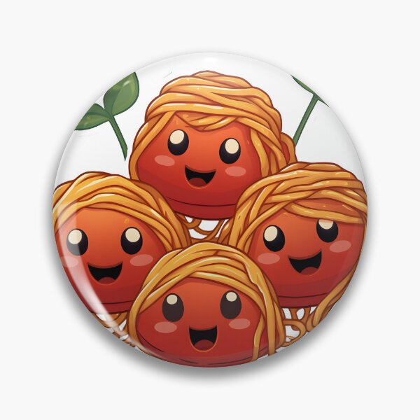 Artikelvorschau, Spaghetti und Fleischbällchen entworfen und verkauft von Game-Graphics.