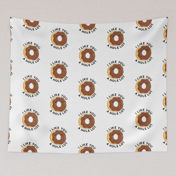 Item preview, I Like You A Hole Lot Funny Donut Puns  designed and sold by punnybone.